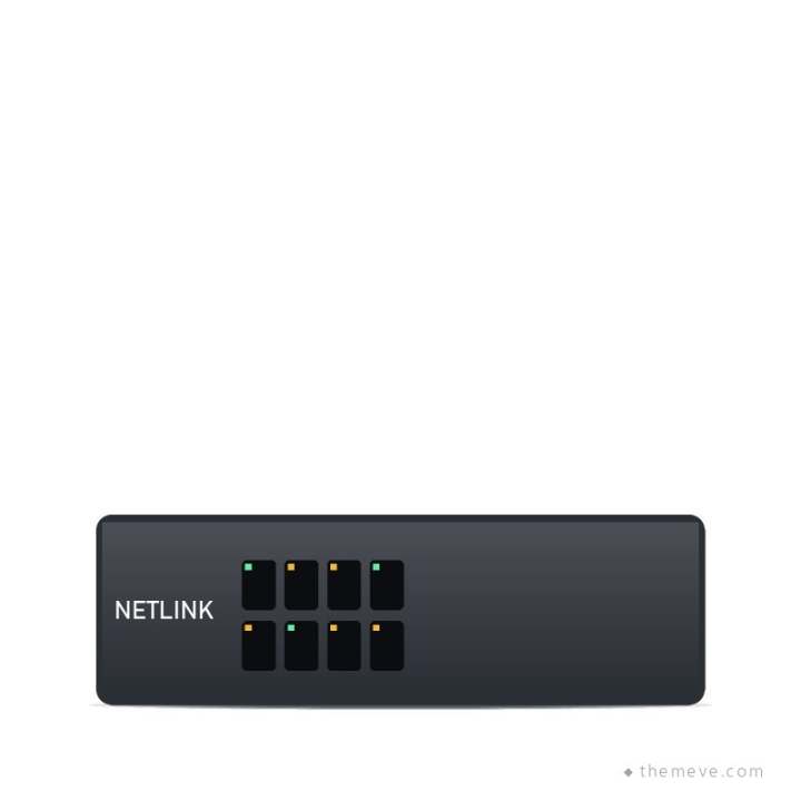 Netlink 8-Port Desktop Switch